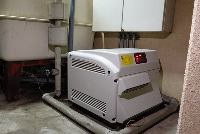 ポンプ修理工程